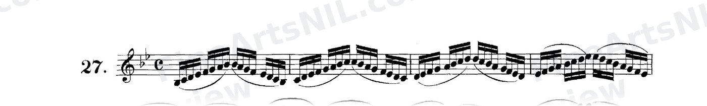 Scale Studies - Major Scales / No. 27
