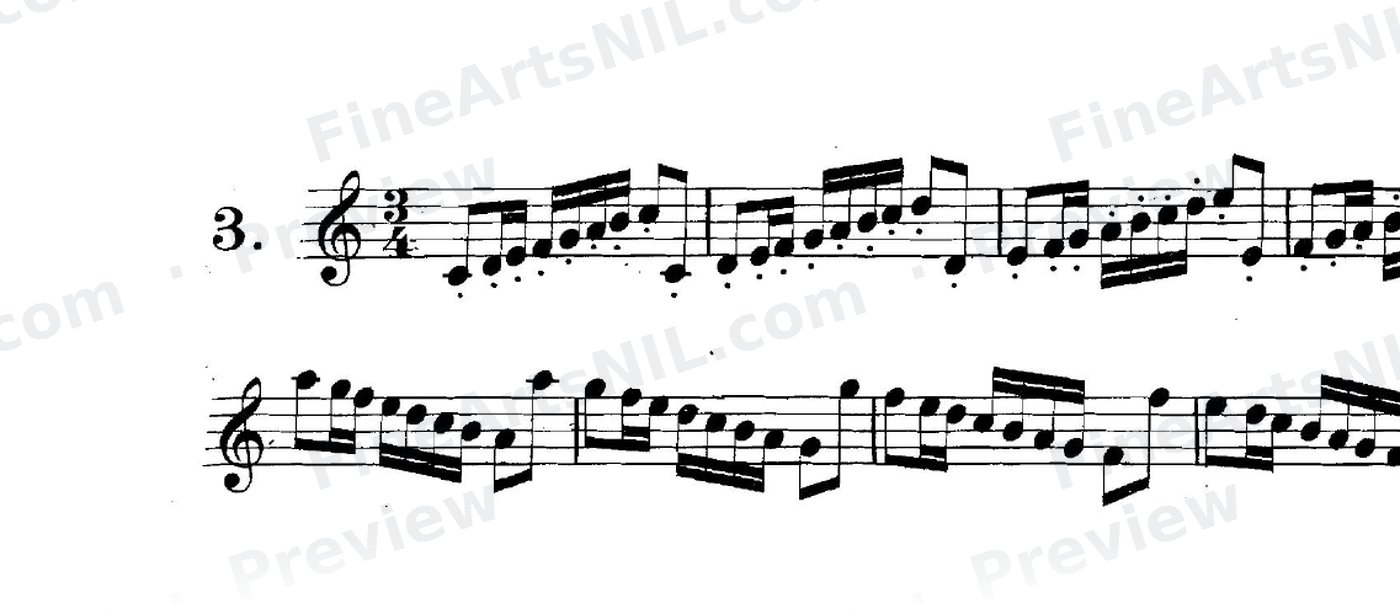 Scale Studies - Major Scales / No. 3