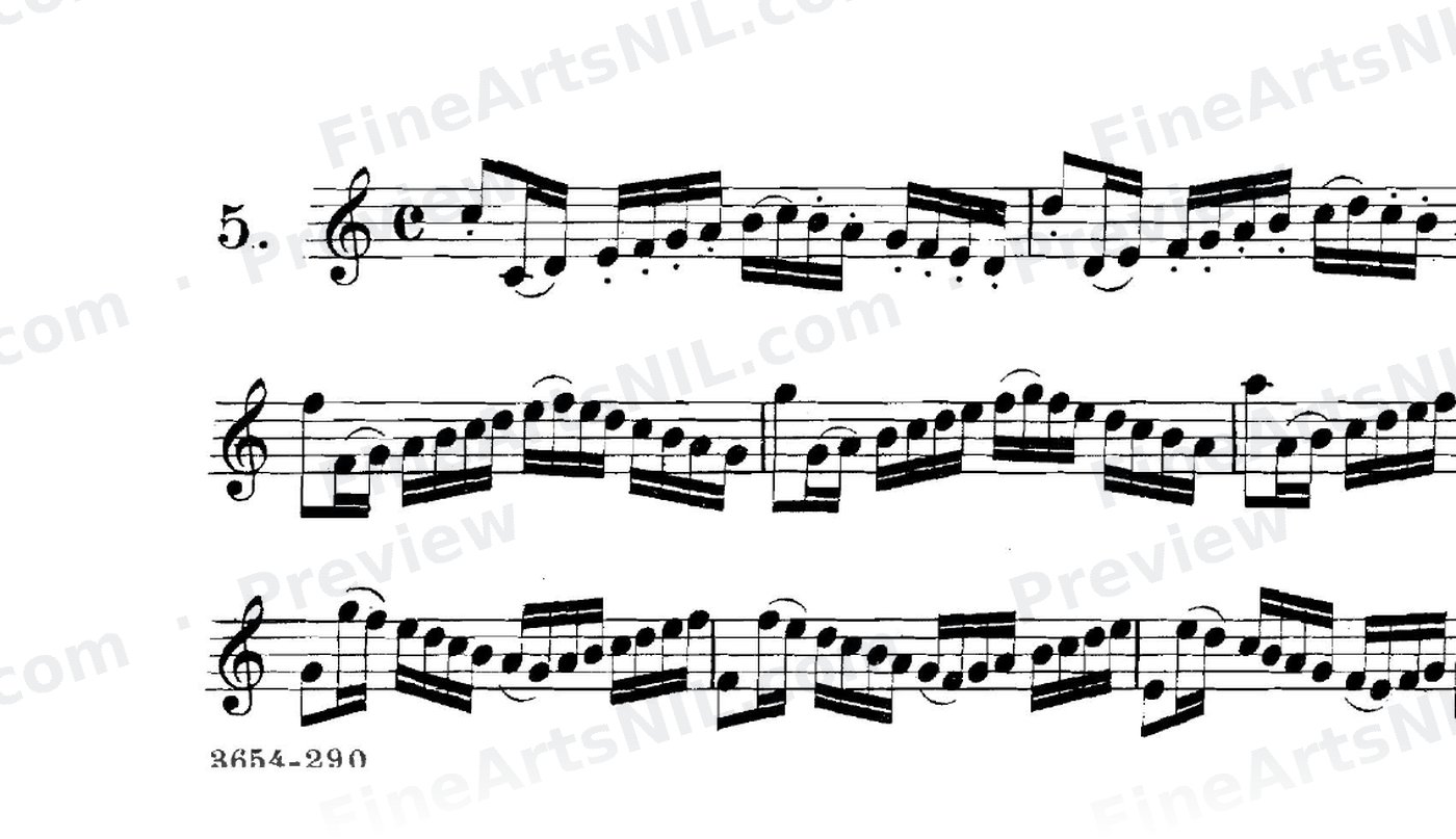 Scale Studies - Major Scales / No. 5