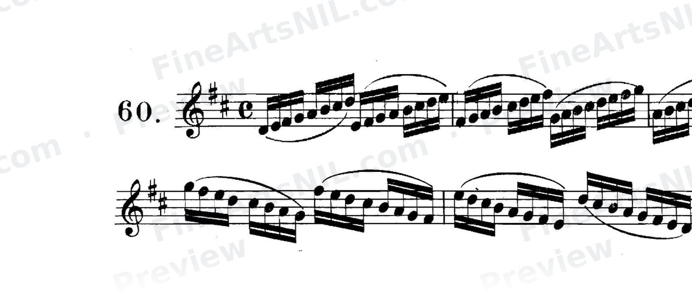 Scale Studies - Major Scales / No. 60