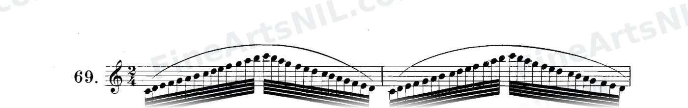 Scale Studies - Major Scales / No. 69