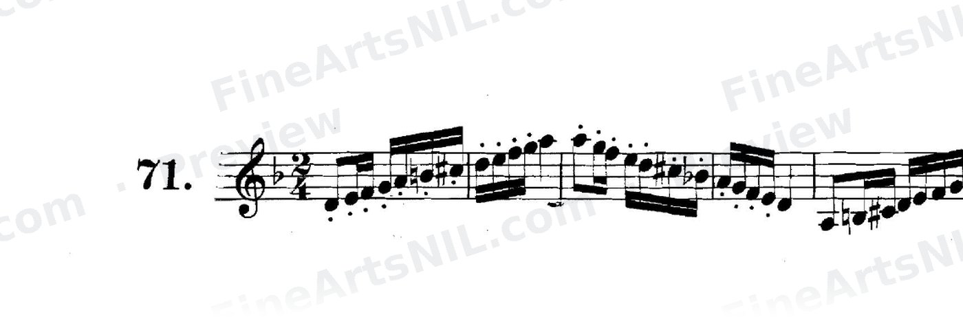 Scale Studies - Minor Scales / No. 71