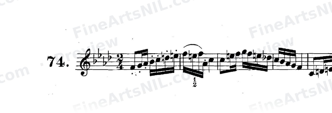 Scale Studies - Minor Scales / No. 74