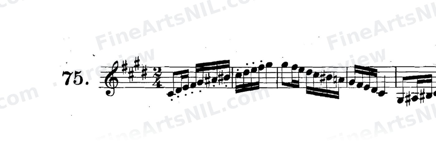 Scale Studies - Minor Scales / No. 75