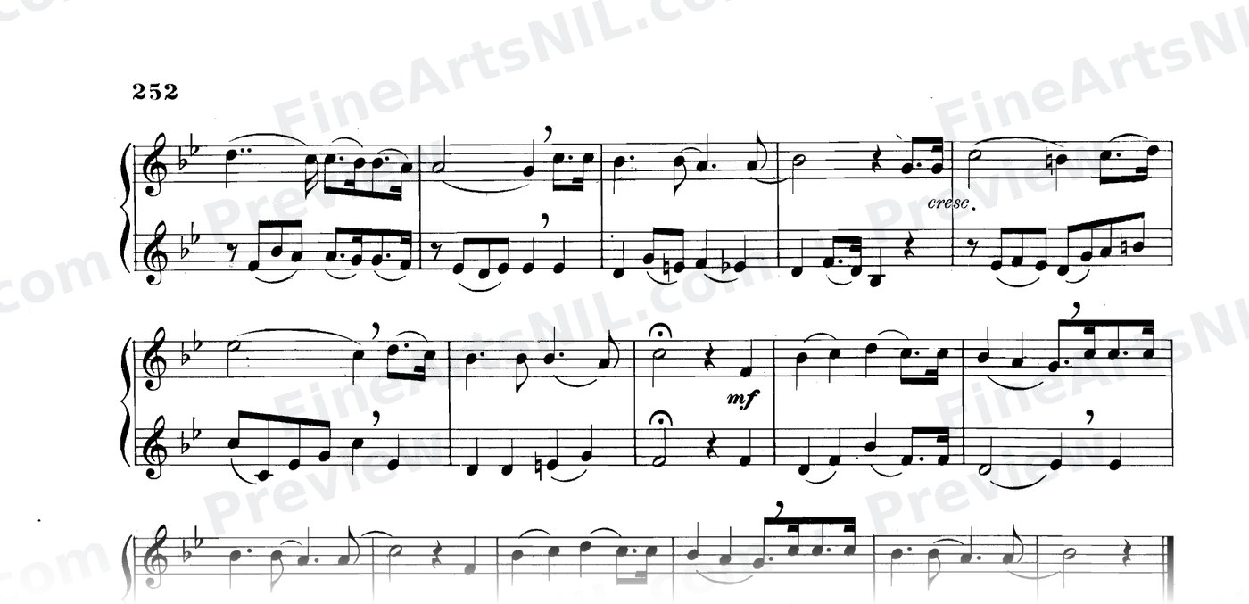 Sixty-eight Duets for Two Cornets / No. 17 / Romance.