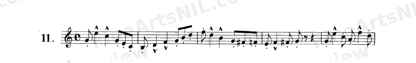 Studies on Syncopation / No. 11
