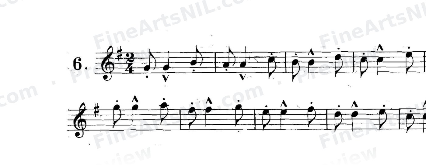 Studies on Syncopation / No. 6