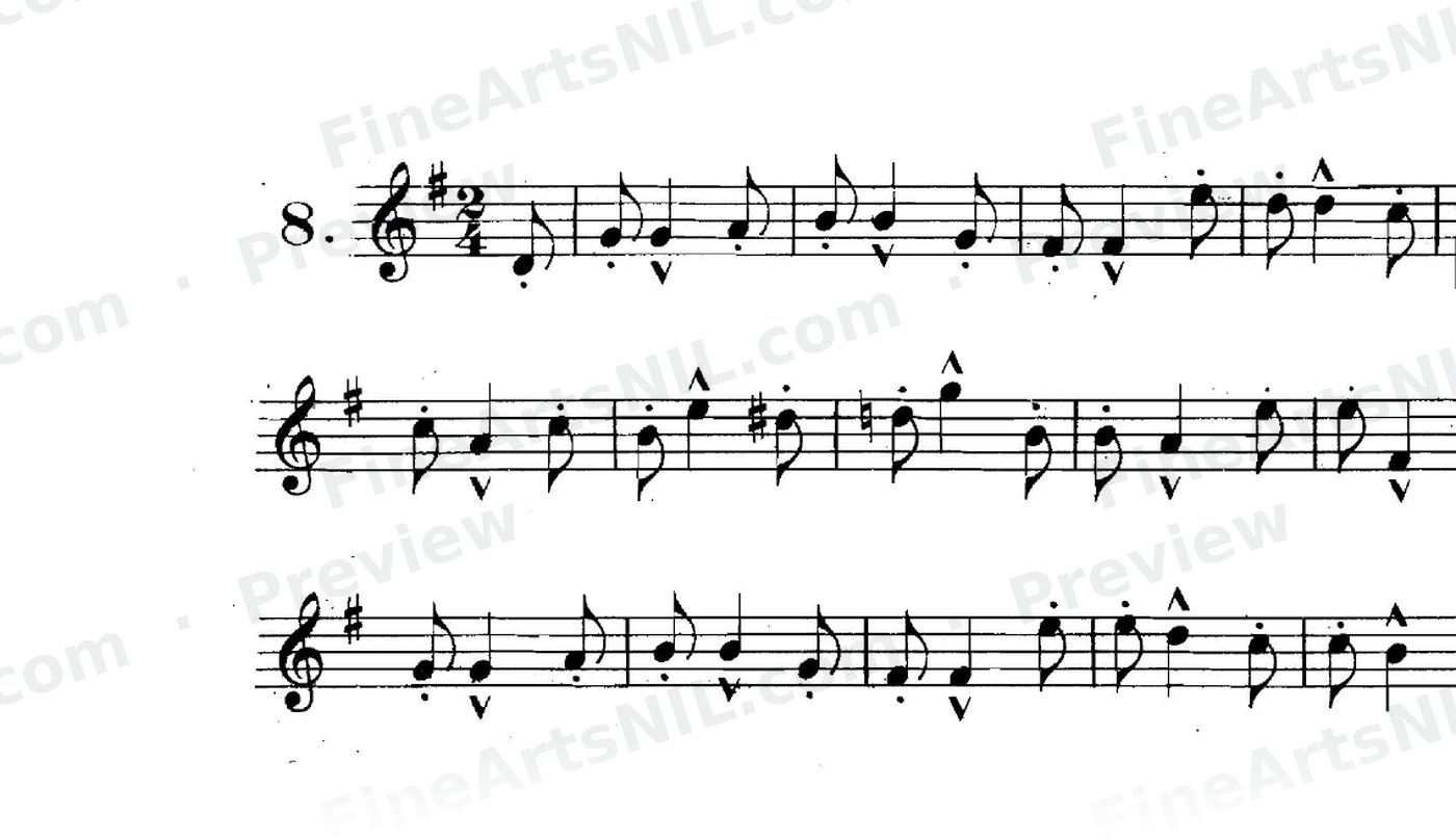 Studies on Syncopation / No. 8