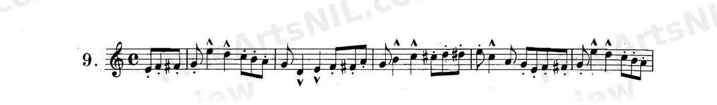Studies on Syncopation / No. 9