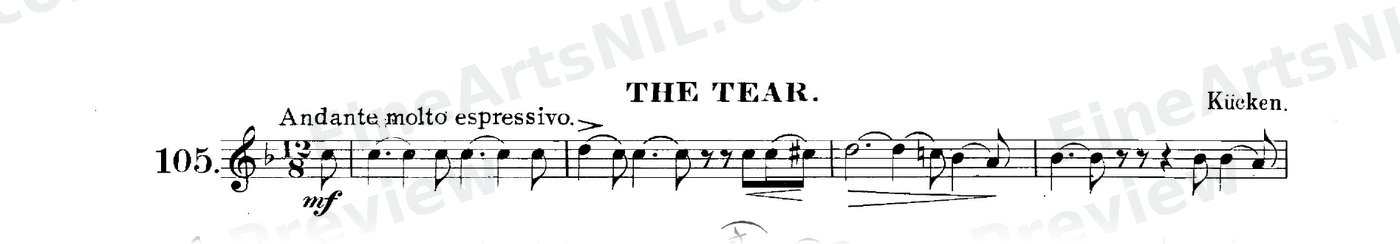 The Art of Phrasing / No. 105 / The Tear.