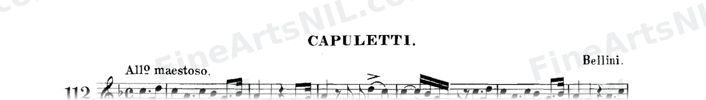 The Art of Phrasing / No. 112 / Capuletti.