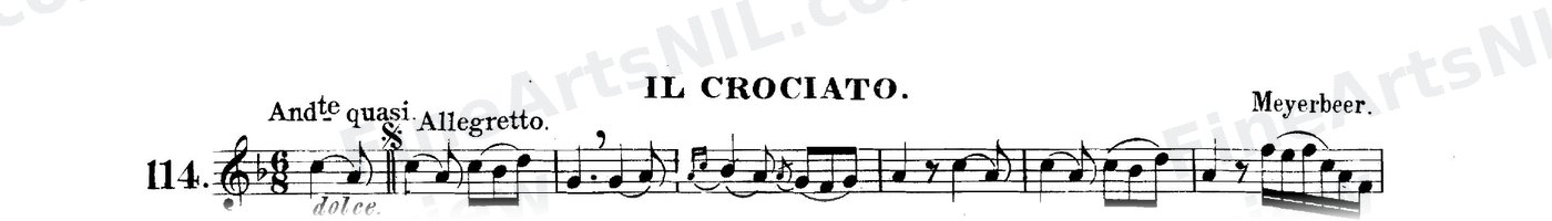 The Art of Phrasing / No. 114 / Il Crociato.