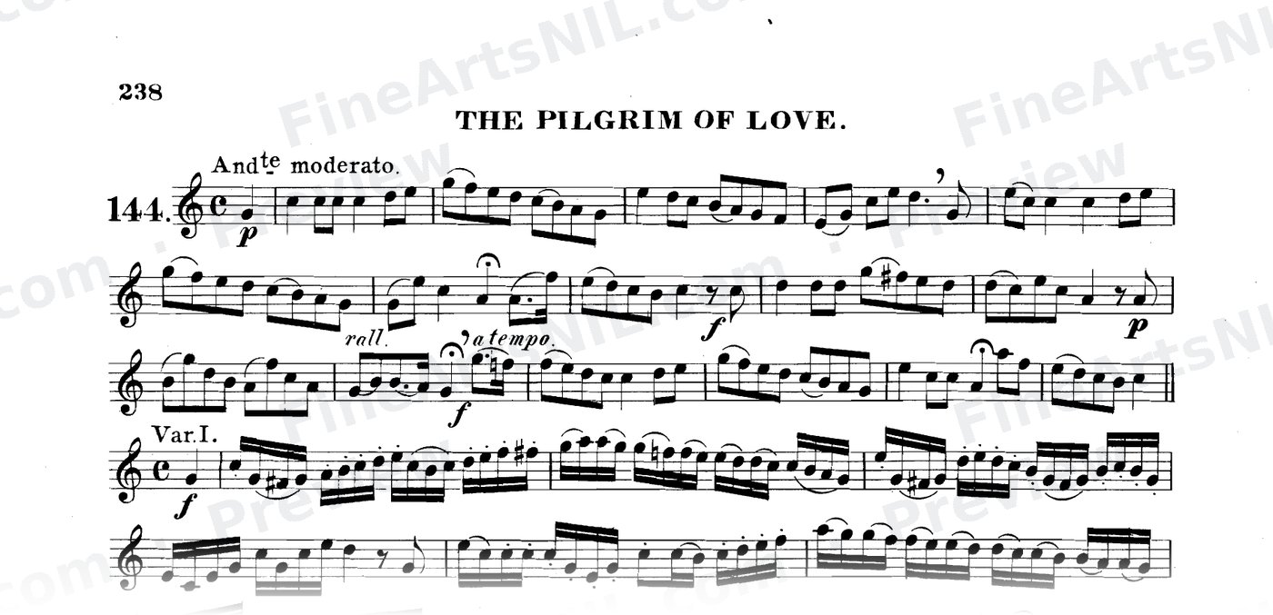 The Art of Phrasing / No. 144 / The Pilgrim of Love.