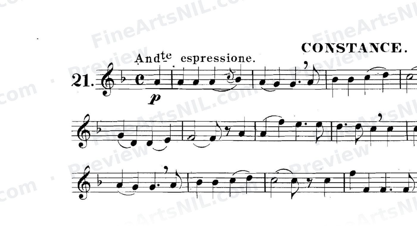The Art of Phrasing / No. 21 / Constance.