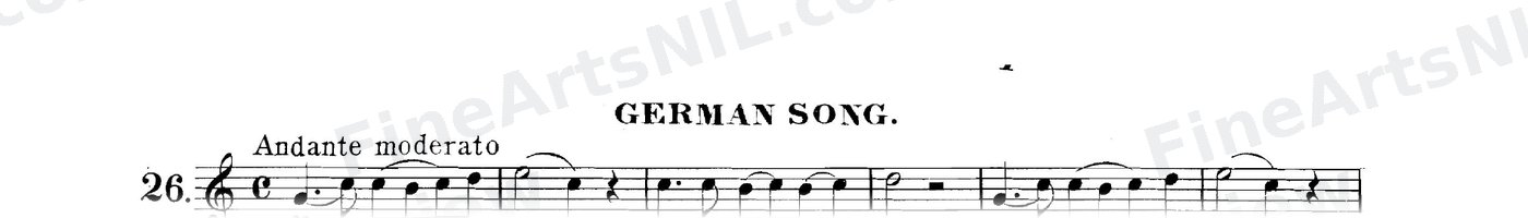 The Art of Phrasing / No. 26 / German Song.