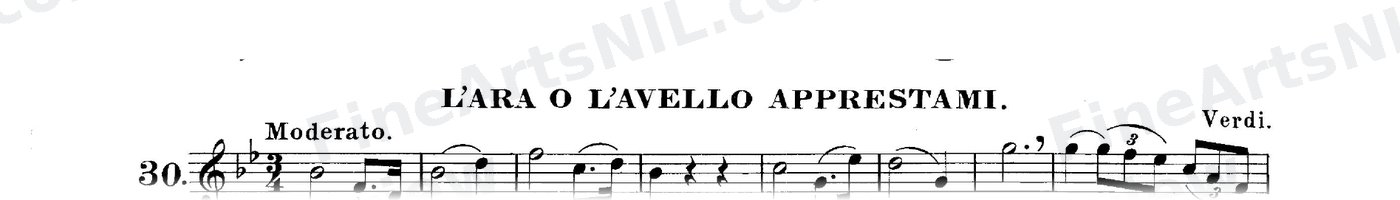 The Art of Phrasing / No. 30 / L'Ara o l'Avello Apprestami.