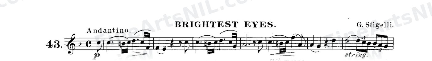 The Art of Phrasing / No. 43 / Brightest Eyes.