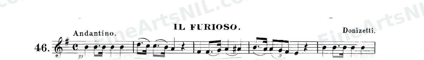 The Art of Phrasing / No. 46 / Il Furioso.