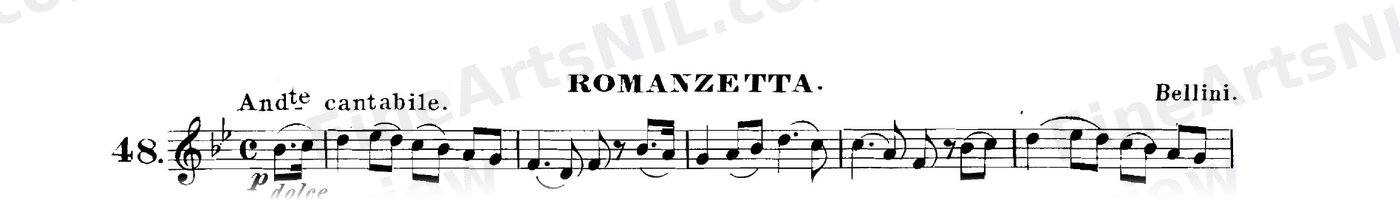 The Art of Phrasing / No. 48 / Romanzetta.