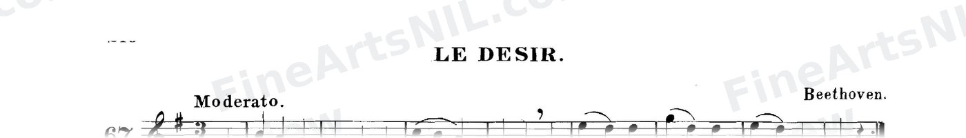 The Art of Phrasing / No. 67 / Le Desir.