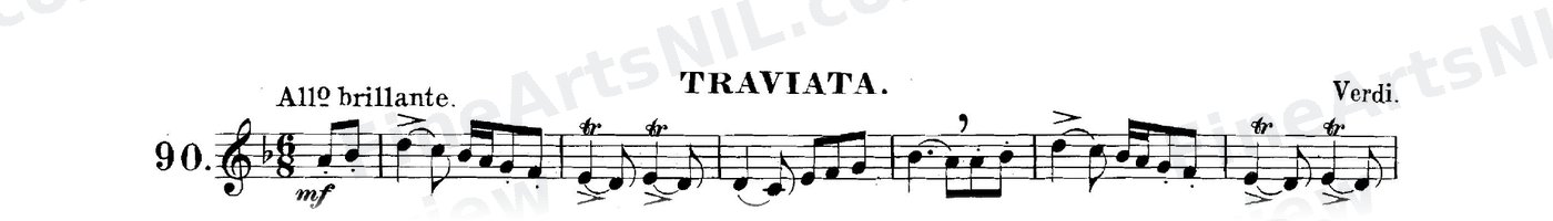 The Art of Phrasing / No. 90 / Traviata.