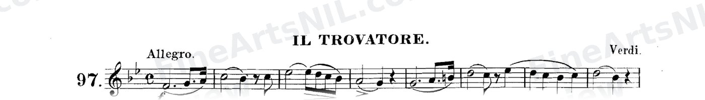 The Art of Phrasing / No. 97 / Il Trovatore.