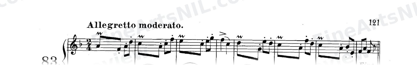 The Mordant (or Passing Shake.) / No. 83