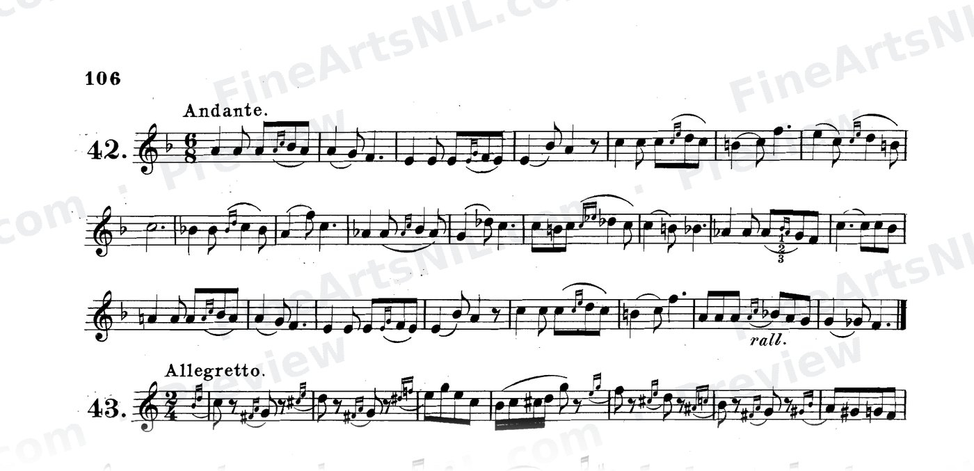 The Simple Appoggiatura (Grace Note) / No. 45