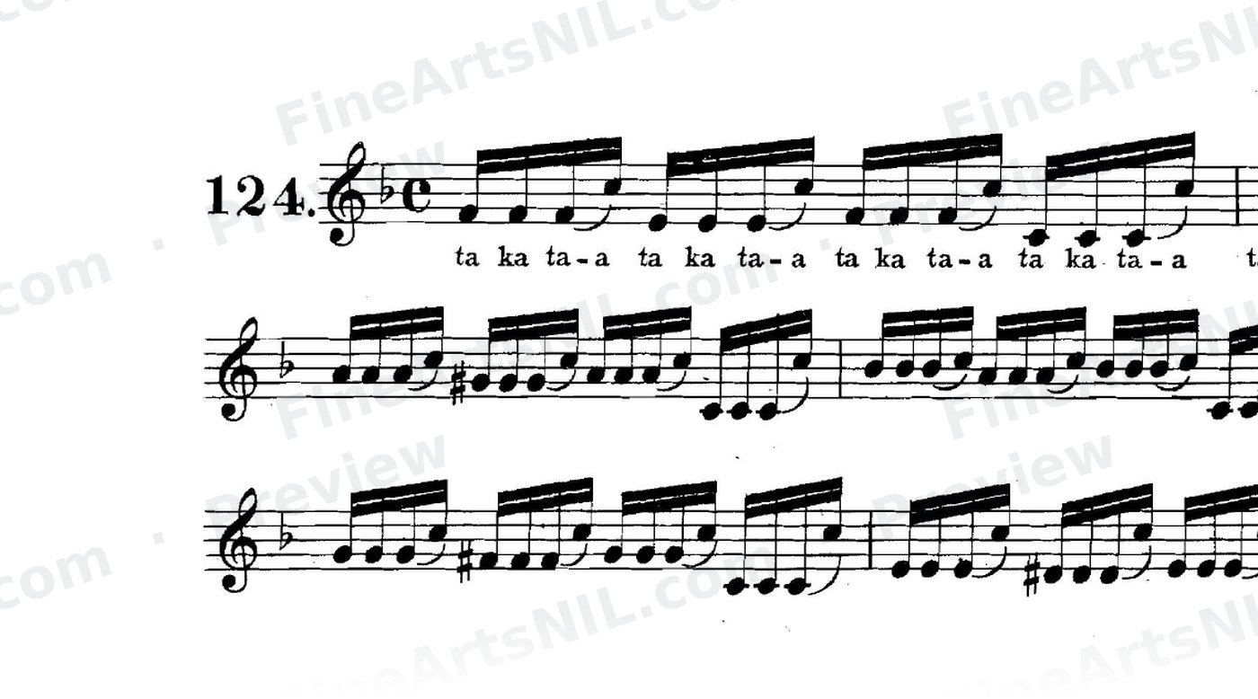 The Slur and Double Tonguing / No. 124