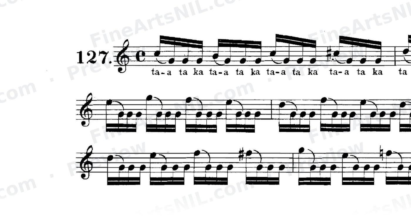 The Slur and Double Tonguing / No. 127