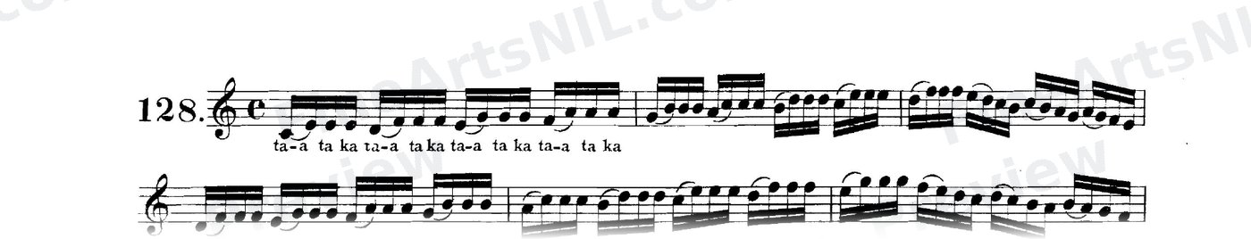 The Slur and Double Tonguing / No. 128