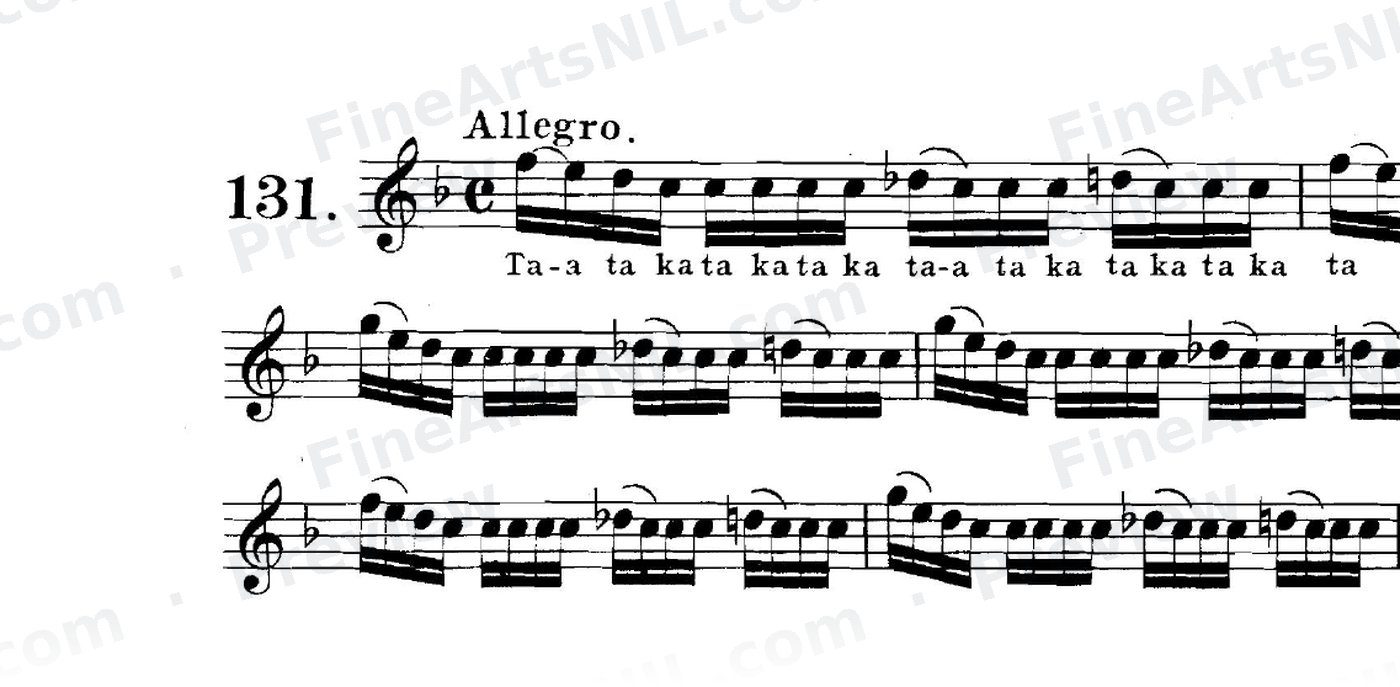 The Slur and Double Tonguing / No. 131