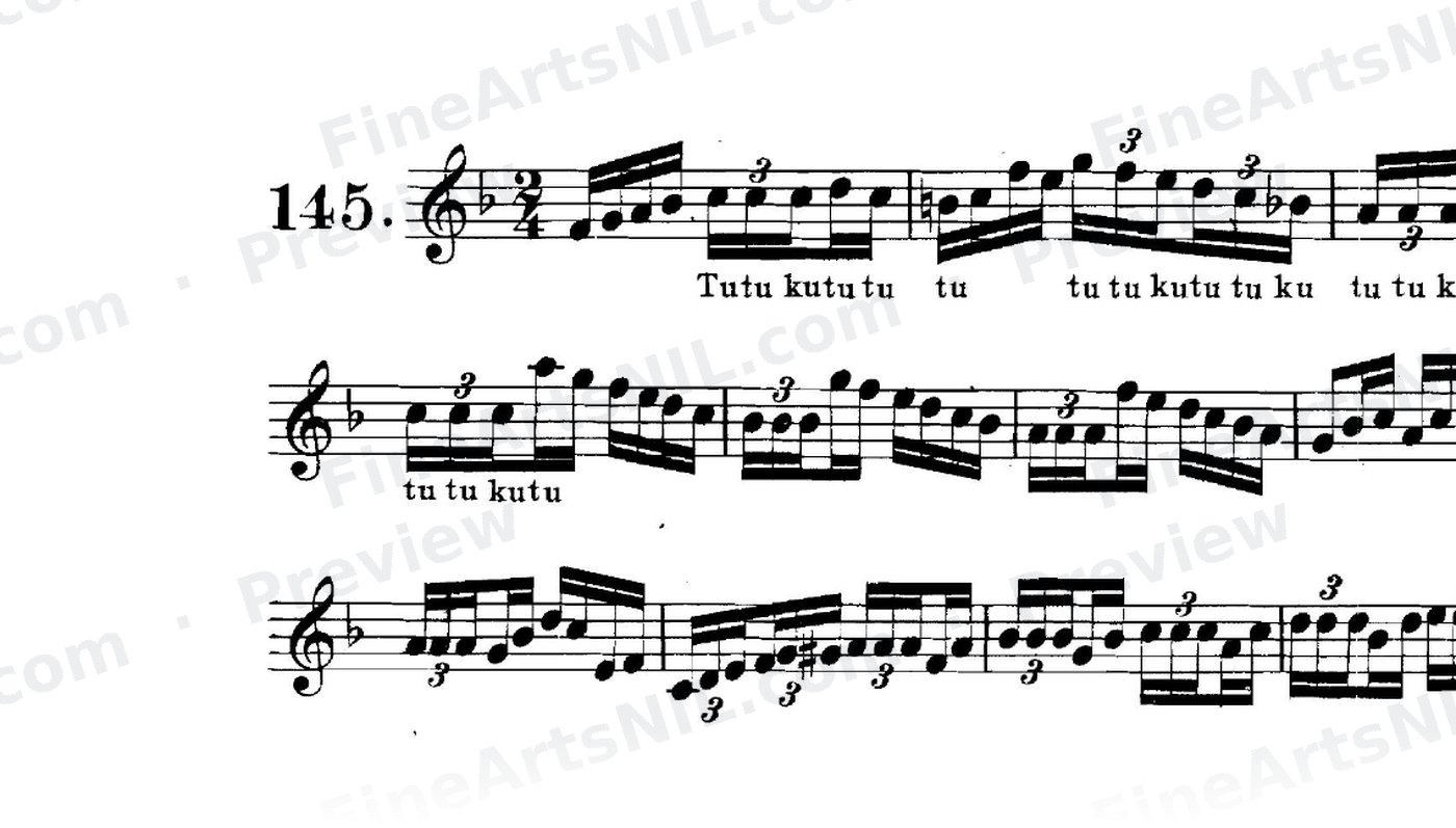Tonguing as applied to the Trumpet / No. 145