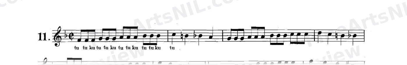 Triple Tonguing / No. 11
