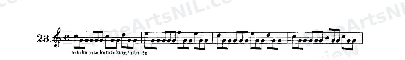 Triple Tonguing / No. 23