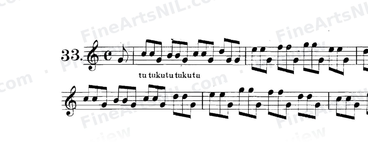 Triple Tonguing / No. 33