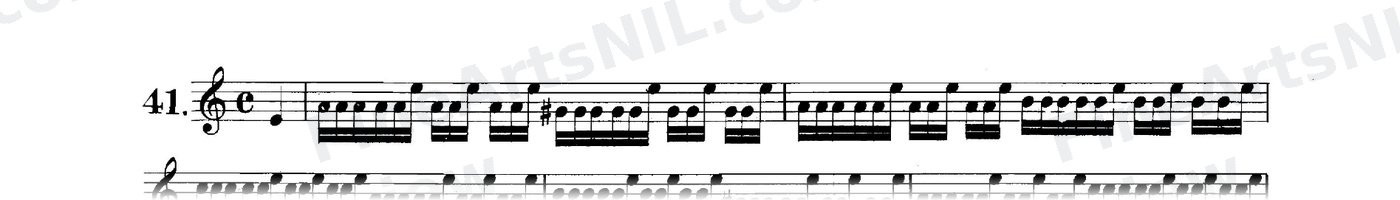Triple Tonguing / No. 41