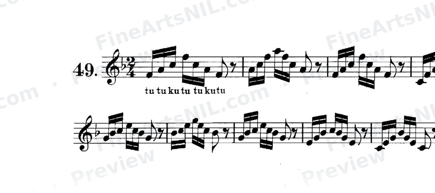 Triple Tonguing / No. 49