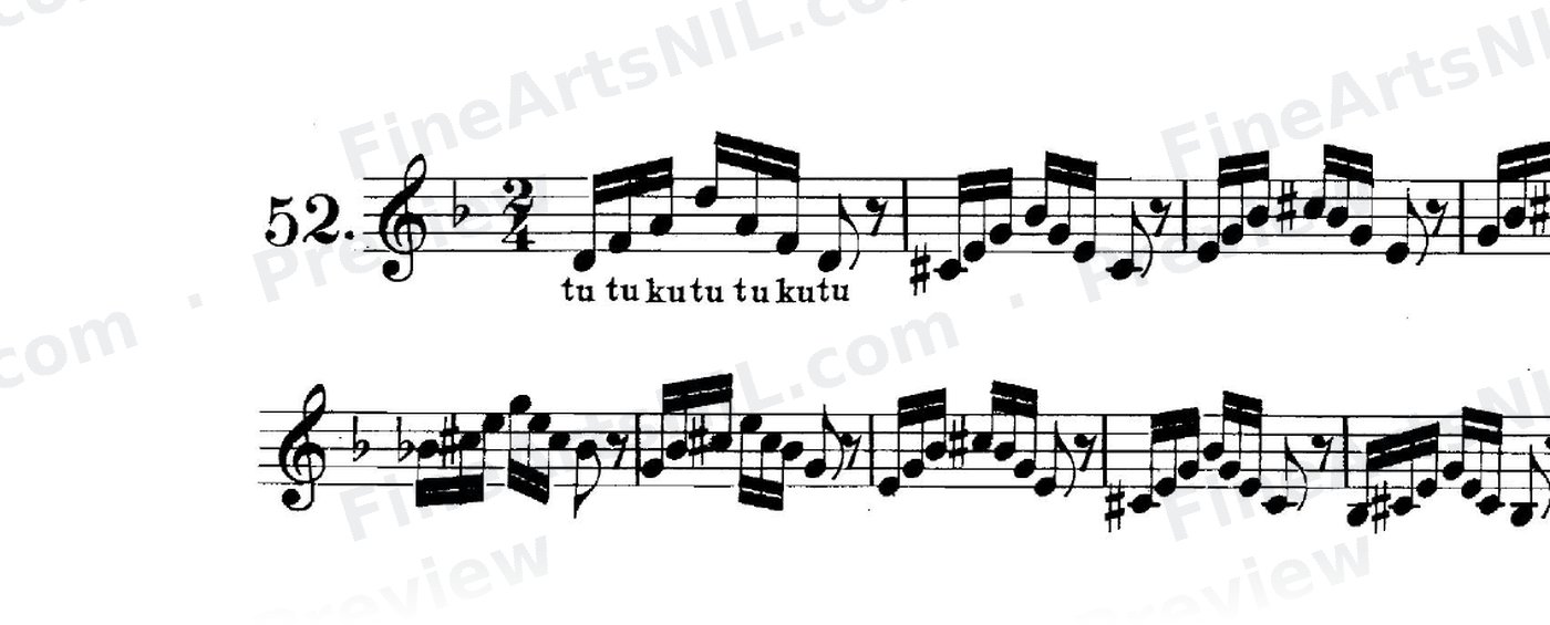 Triple Tonguing / No. 52