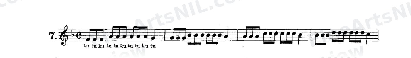 Triple Tonguing / No. 7
