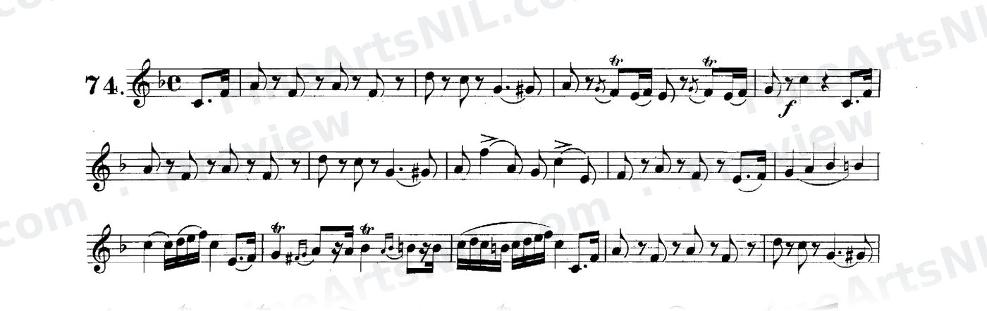 Triple Tonguing / No. 74