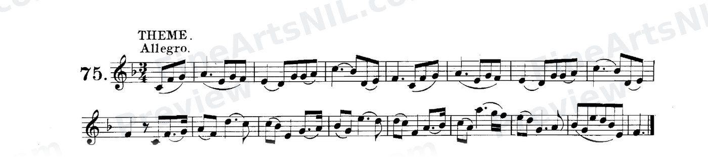 Triple Tonguing / No. 75