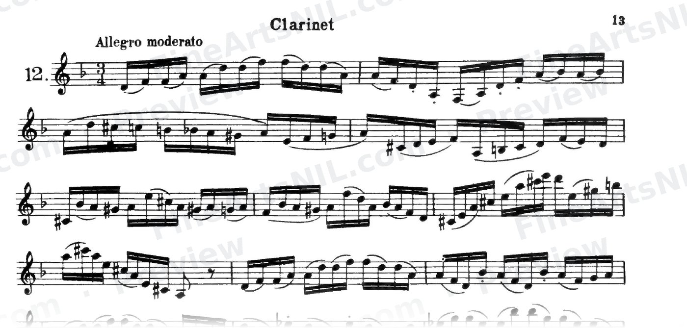 32 Etudes / No. 12 / Etude No. 12