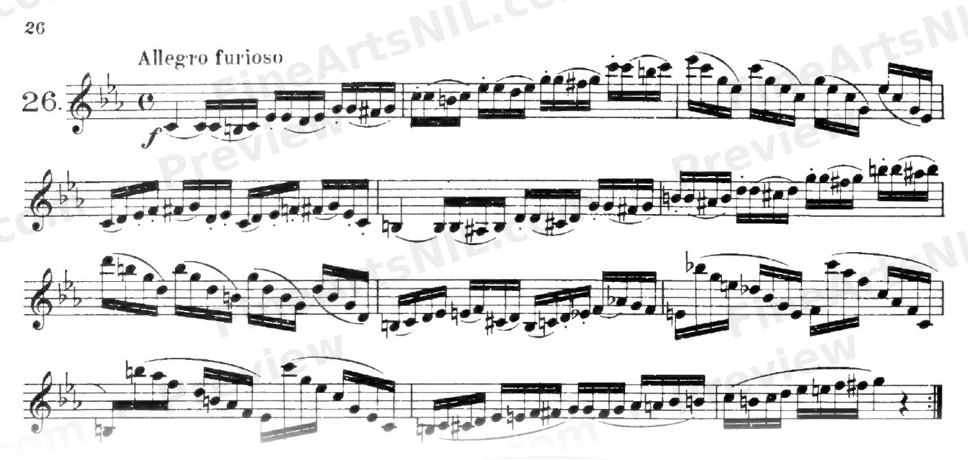 32 Etudes / No. 25 / Etude No. 25