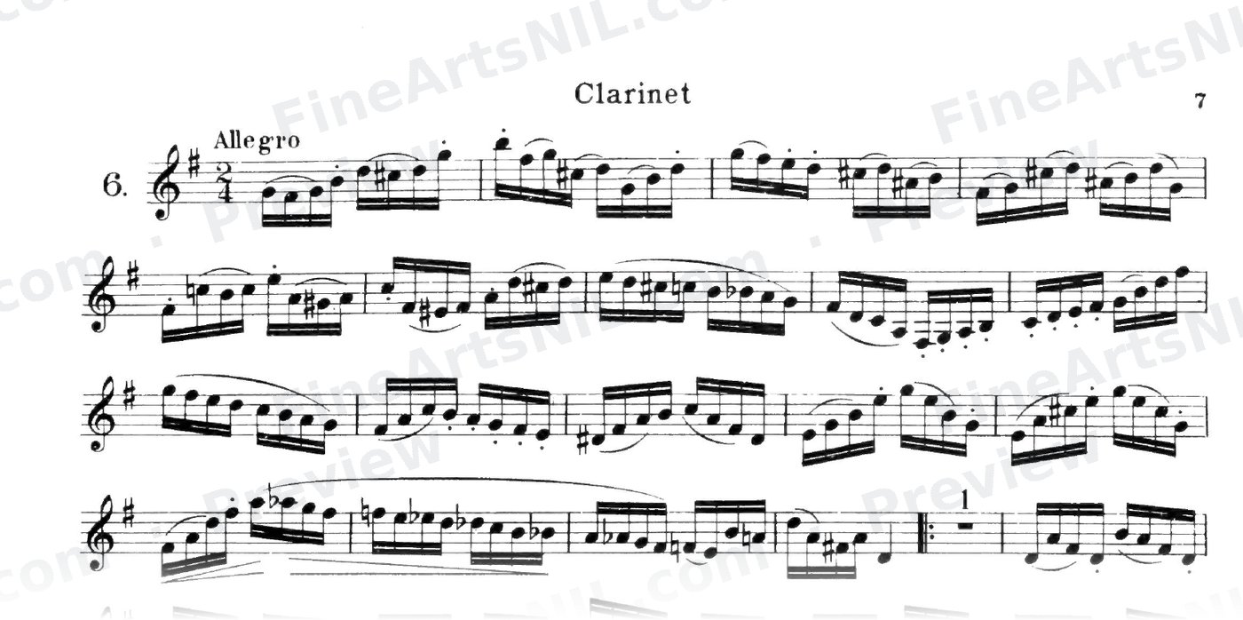 32 Etudes / No. 6 / Etude No. 6