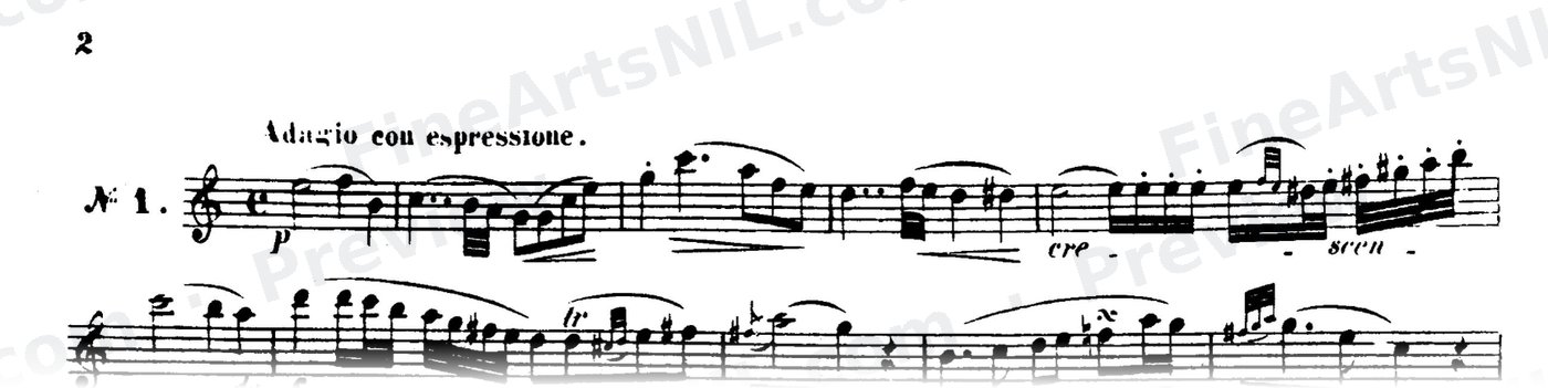 48 Studies, Op. 31 / No. 1 / Study No. 1