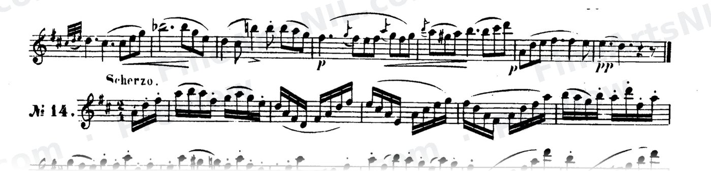48 Studies, Op. 31 / No. 14 / Study No. 14