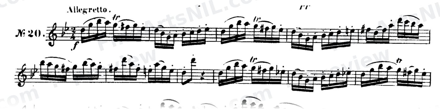 48 Studies, Op. 31 / No. 20 / Study No. 20
