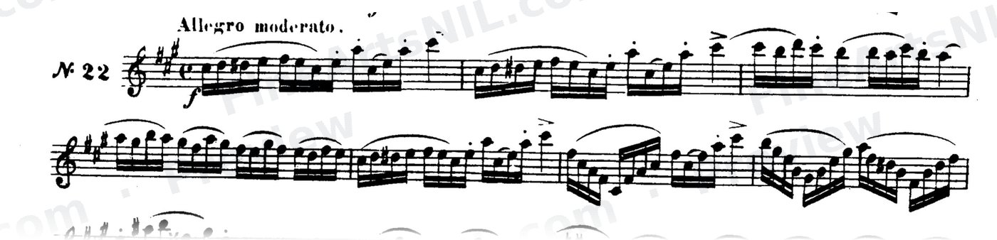48 Studies, Op. 31 / No. 22 / Study No. 22