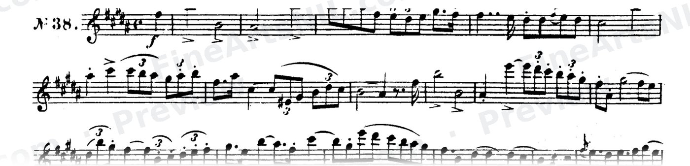48 Studies, Op. 31 / No. 38 / Study No. 38